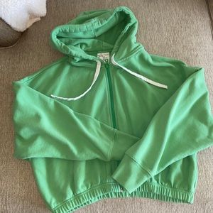 AERIE OFFLINE CROPPED HOODIE